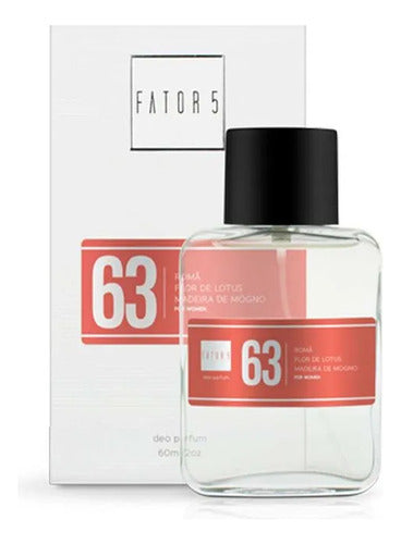 Deo Parfum No 63 - Fator 5 - 60ml - Ref. Olfativa Perfume Feminino Euphoria