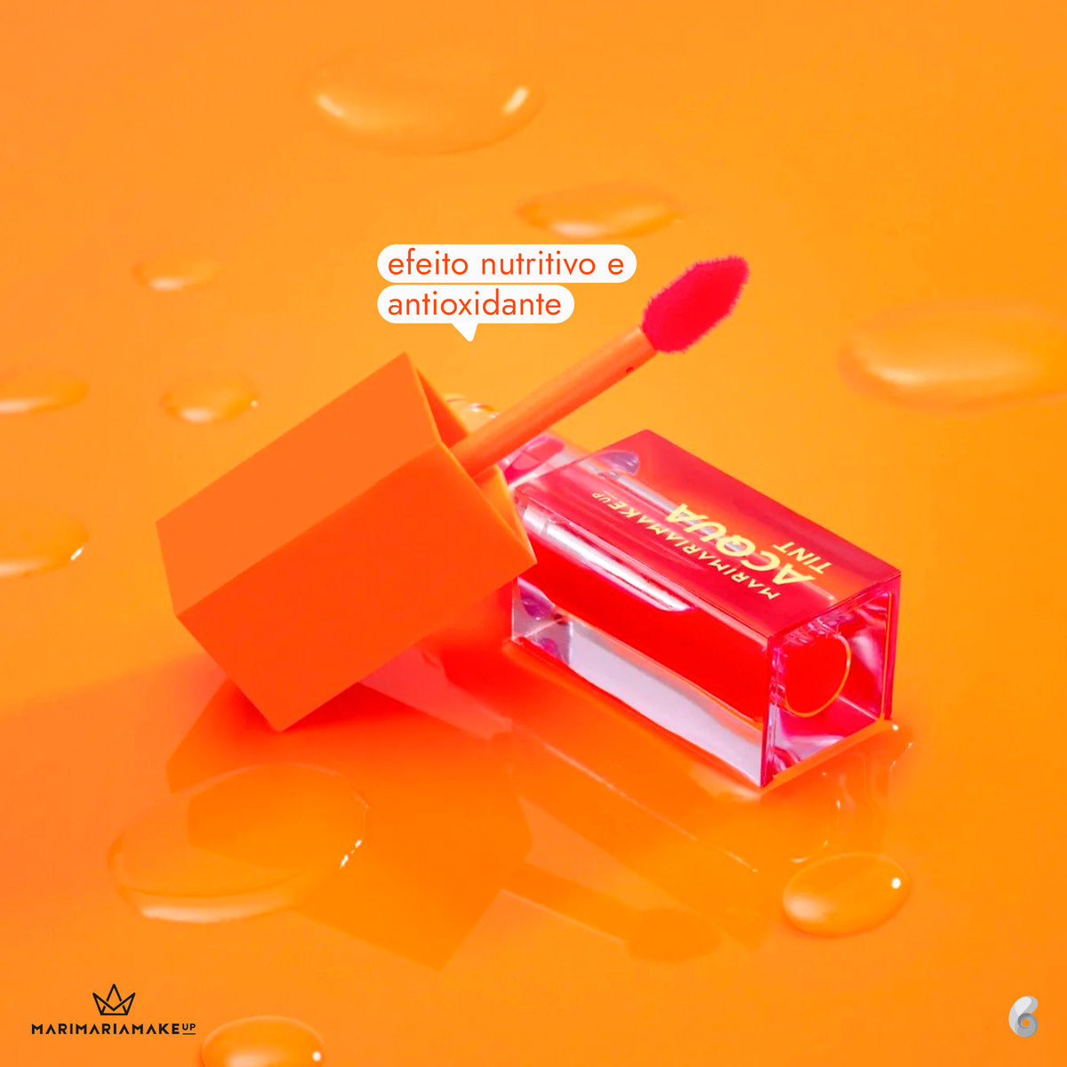 Batom Líquido Acqua Tint - Mari Maria - Todas As Cores Acabamento Cremoso Cor Jam