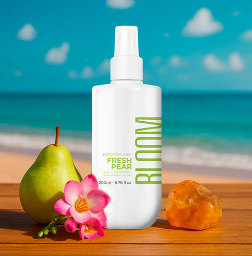 Body Splash Fresh Pear - Deo Colônia - Bloom - 200 Ml -spray