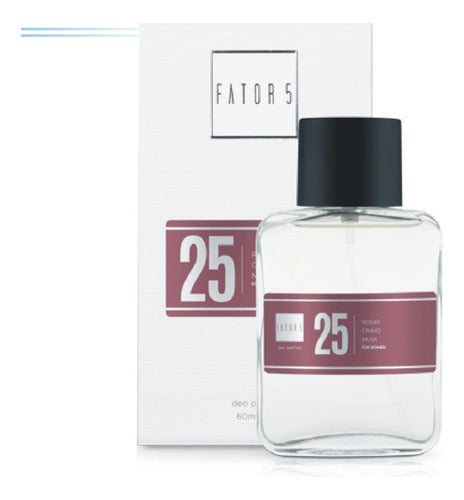 Deo Parfum No 25 - Fator 5 - 60ml - Ref. Olfativa Perfume Feminino Poison