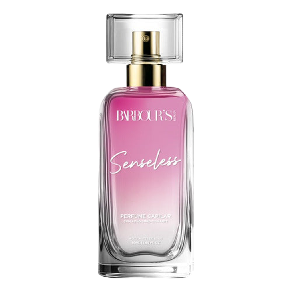 Perfume Capilar E Finalizador Termoativo Senseless - Barbour's Beauty - 50ml Spray