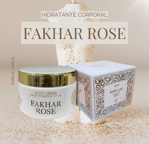 Pasta Hidratante Fakhar Rosê - Isabelle La Belle - 200g