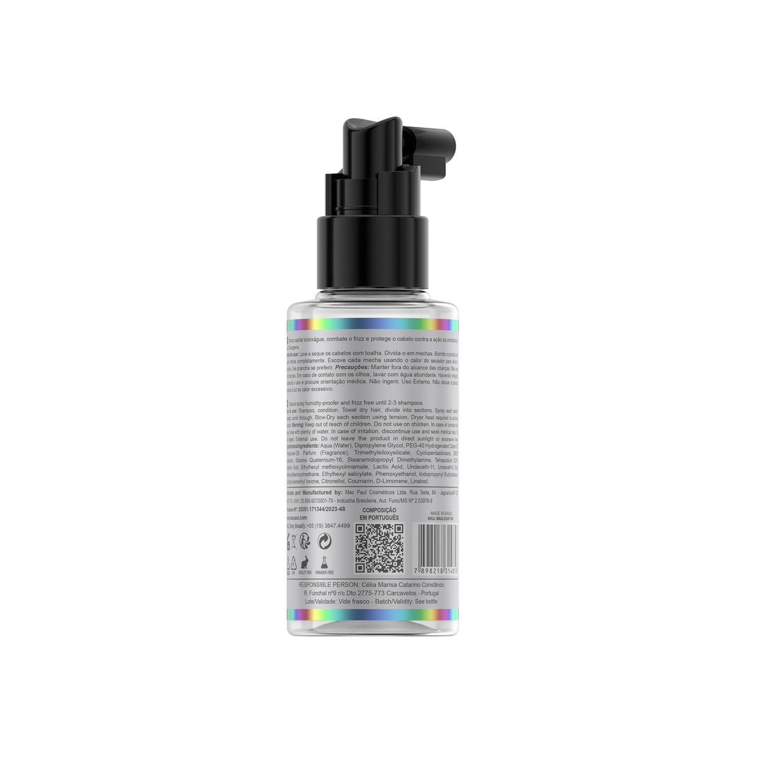 Blindagem Capilar Macpaul Magic Coat 100ml Antiumidade