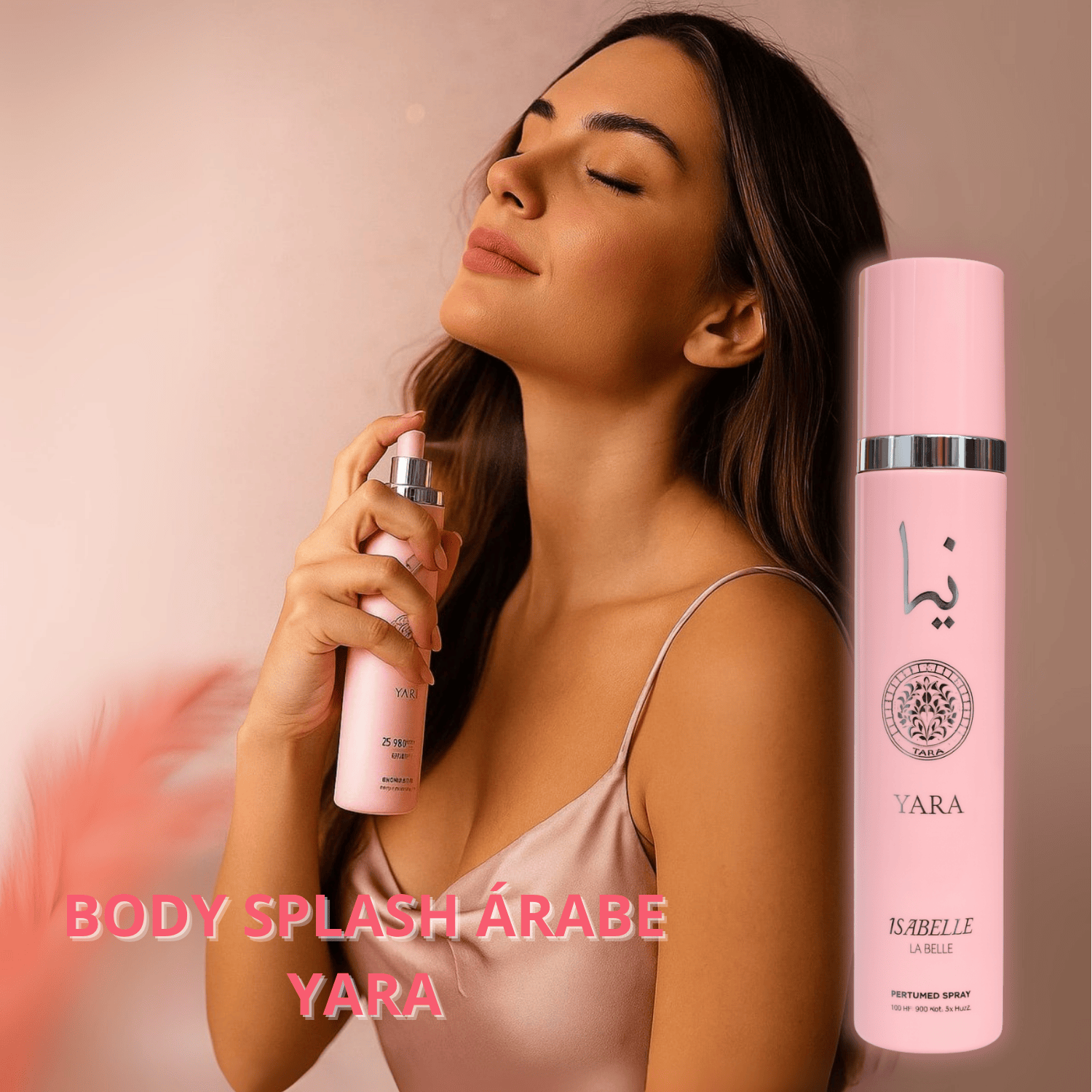 Body Splash Árabe - Yara - Isabelle La Belle - Perfume Spray 300ml