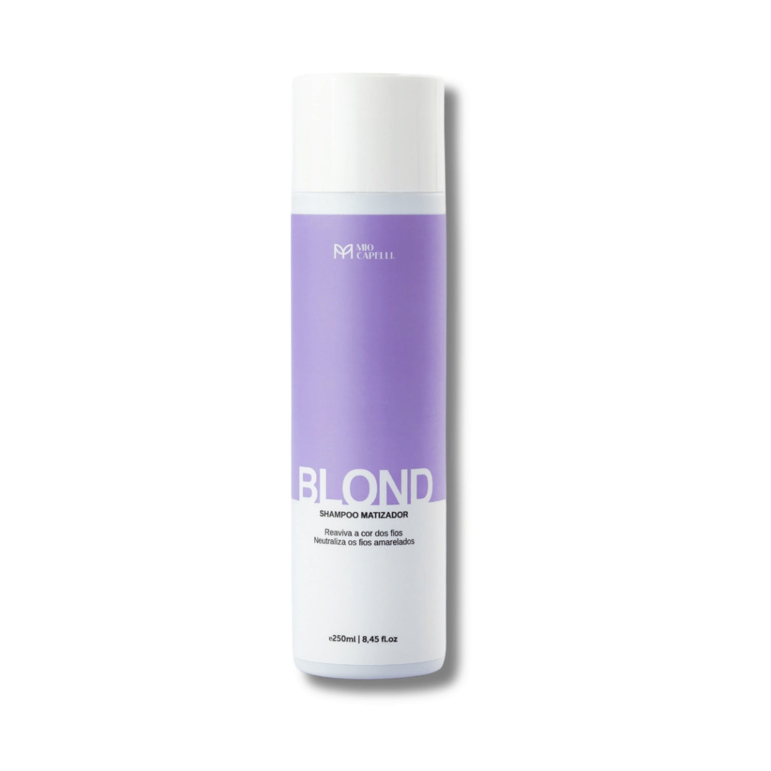 Shampoo Matizador Blond - Desamarelador - Mio Capelli 250ml
