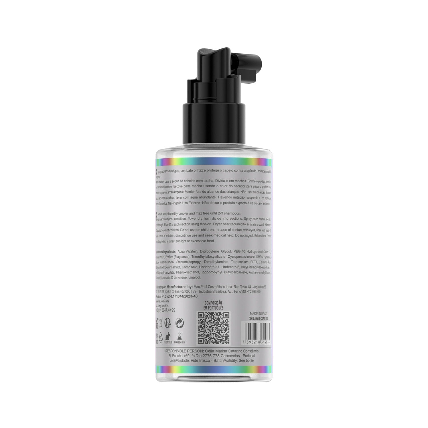 Blindagem Capilar Magic Coat Macpaul Professional 200ml