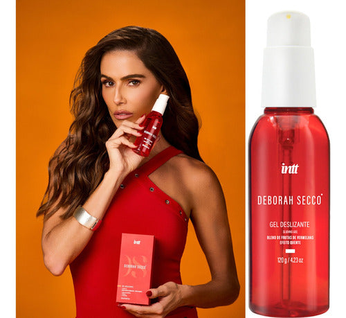 Gel Deslizante Lubrificante Quente Intt Déborah Secco - 120g