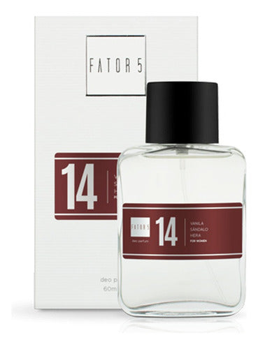Deo Parfum No 14 - Fator 5 - 60ml - Ref. Olfativa Perfume Feminino Dolce & Gabbana Woman