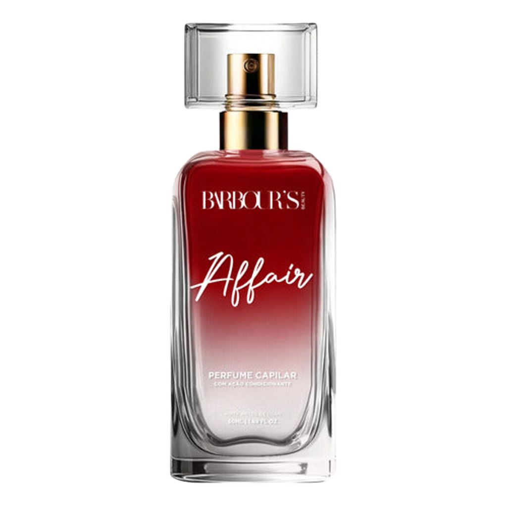 Perfume Capilar E Finalizador Termoativo Affair - Barbour's Beauty - 50ml Spray