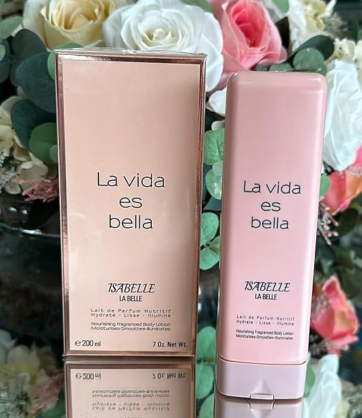 Isabelle La Belle Creme Hidratante Corporal La Vida Es Bella 200ml