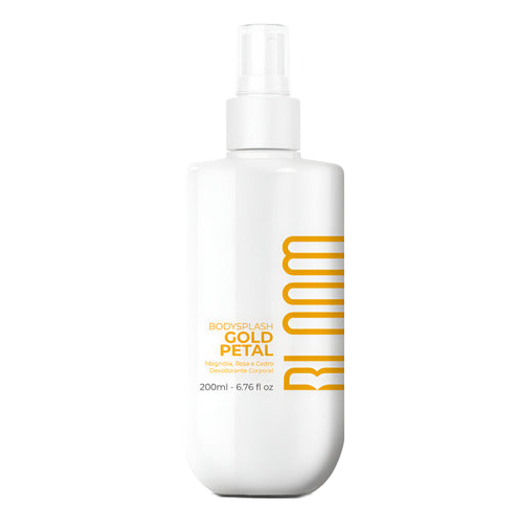Body Splash Gold Petal - Deo Colônia - Bloom - 200 Ml - Spray