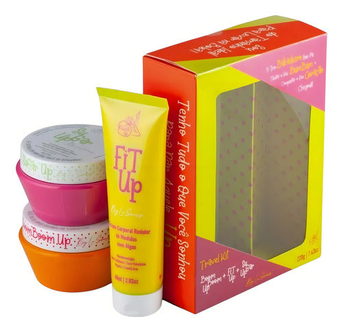Travel Kit - Boom Boom Up 80g + Fit Up 60g + Sugar Up 80g - Peach Up