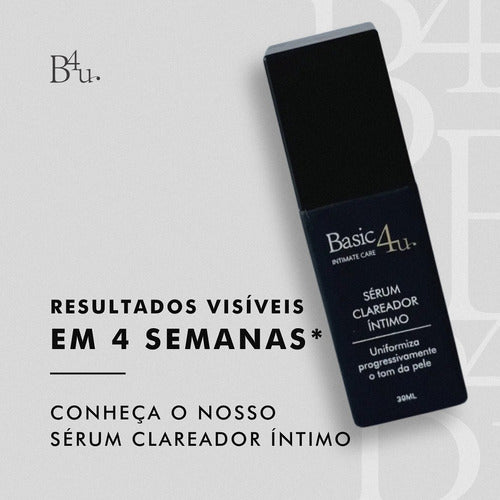 Sérum Clareador Íntimo Basic4u 30ml Pele Axila Virilha Clara