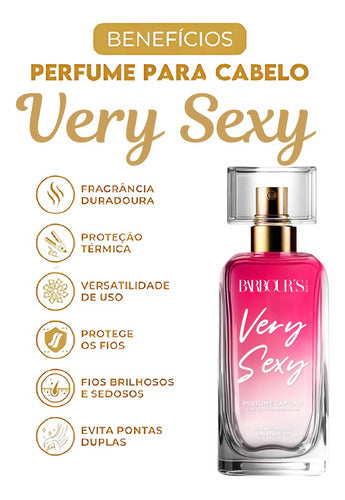 Perfume Para Cabelo Finalizador Termoativo Very Sexy - Barbour's Beauty 50ml