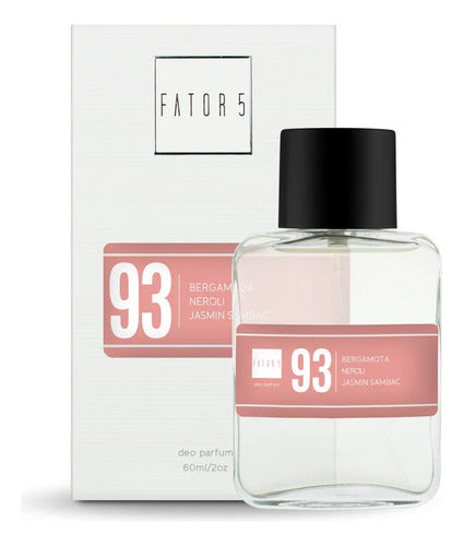 Deo Parfum No 93 - Fator 5 - 60ml - Ref. Olfativa Perfume Feminino Paradoxe