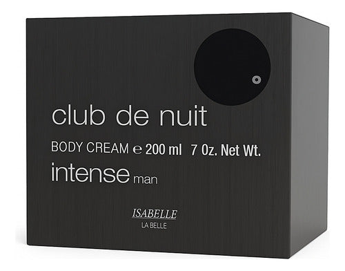 Pasta Hidratante Club Nuit Intense Man - Isabelle La Belle 200g Creme Perfumado Corporal Concentrado