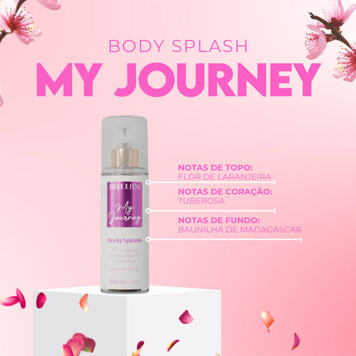 Body Splash My Journey - Deo Colônia - Barbour's Beauty - 200 Ml - Spray