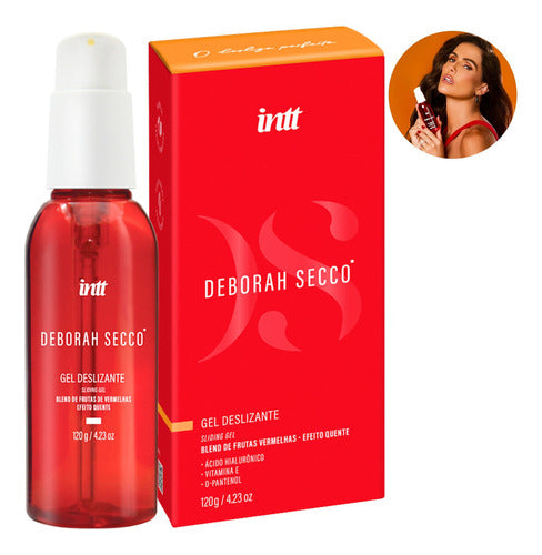 Gel Deslizante Lubrificante Quente Intt Déborah Secco - 120g
