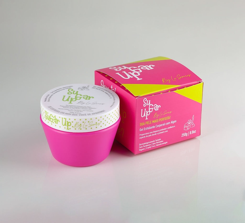 Peach Up Sugar Up - Gel Esfoliante Corporal Com Algas - 250g