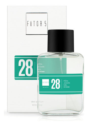 Deo Parfum No 28 - Fator 5 - 60ml - Ref. Olfativa Perfume Feminino Scandal By Night