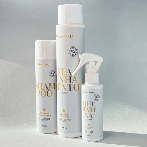 Kit De Progressiva Sem Formol Realinhamento Capilar Mio Capelli