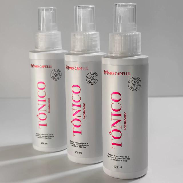 Tônico Fortalecedor Crescimento Antiqueda Mio Capelli 100ml
