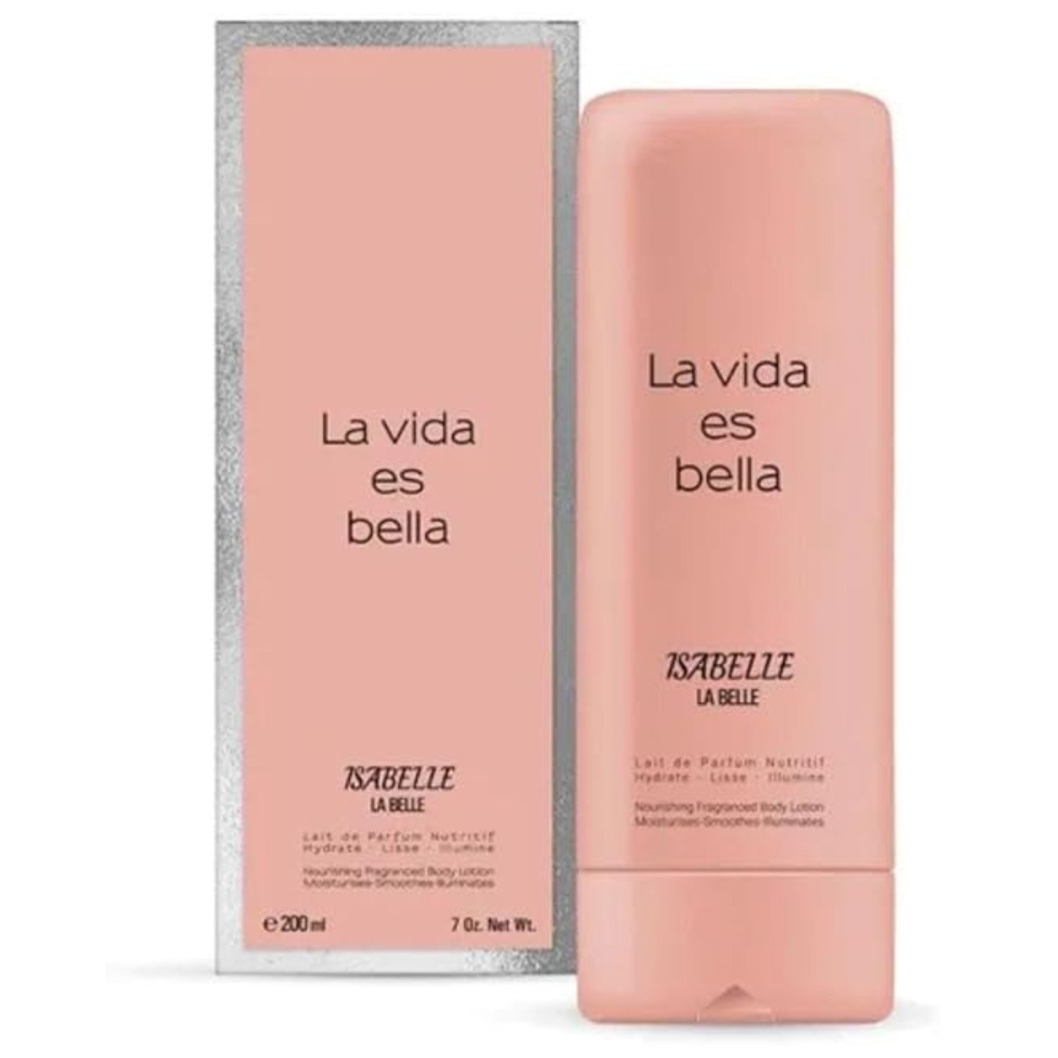 Isabelle La Belle Creme Hidratante Corporal La Vida Es Bella 200ml