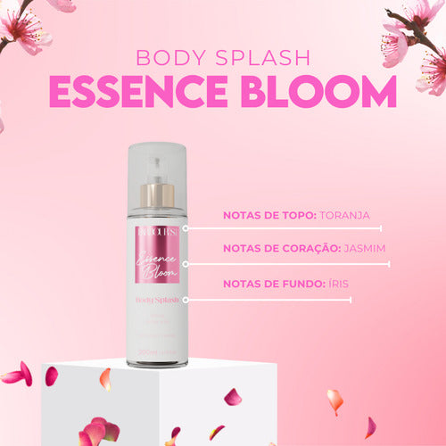 Body Splash Essence Bloom - Deo Colônia - Barbour's Beauty - 200 Ml - Spray
