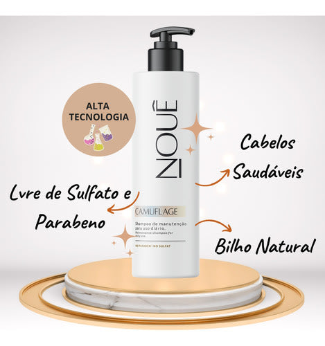 Shampoo Camuflage -  Uso Diário - Nouê - 140 Ml