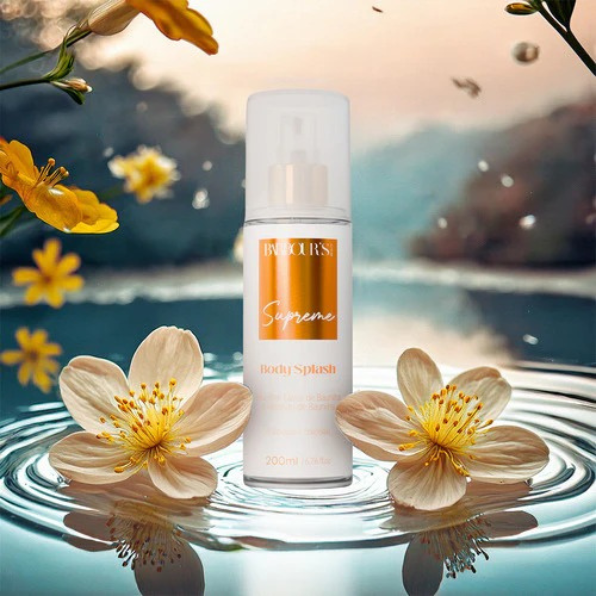 Body Splash Supreme - Deo Colônia - Barbour's Beauty - 200 Ml - Spray
