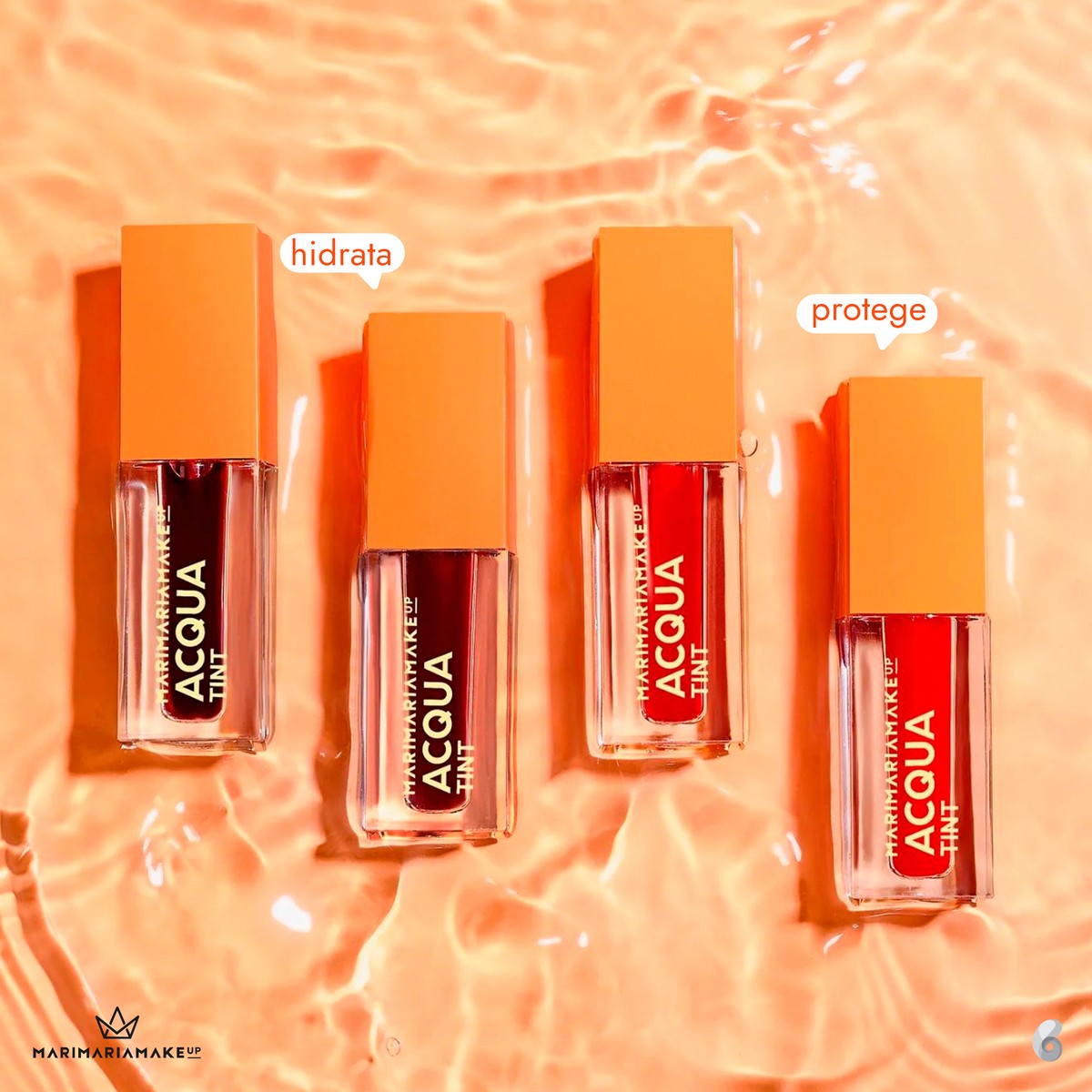 Batom Líquido Acqua Tint - Mari Maria - Todas As Cores Acabamento Cremoso Cor Jam