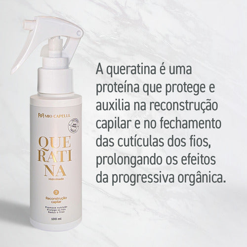 Kit De Progressiva Sem Formol Realinhamento Capilar Mio Capelli