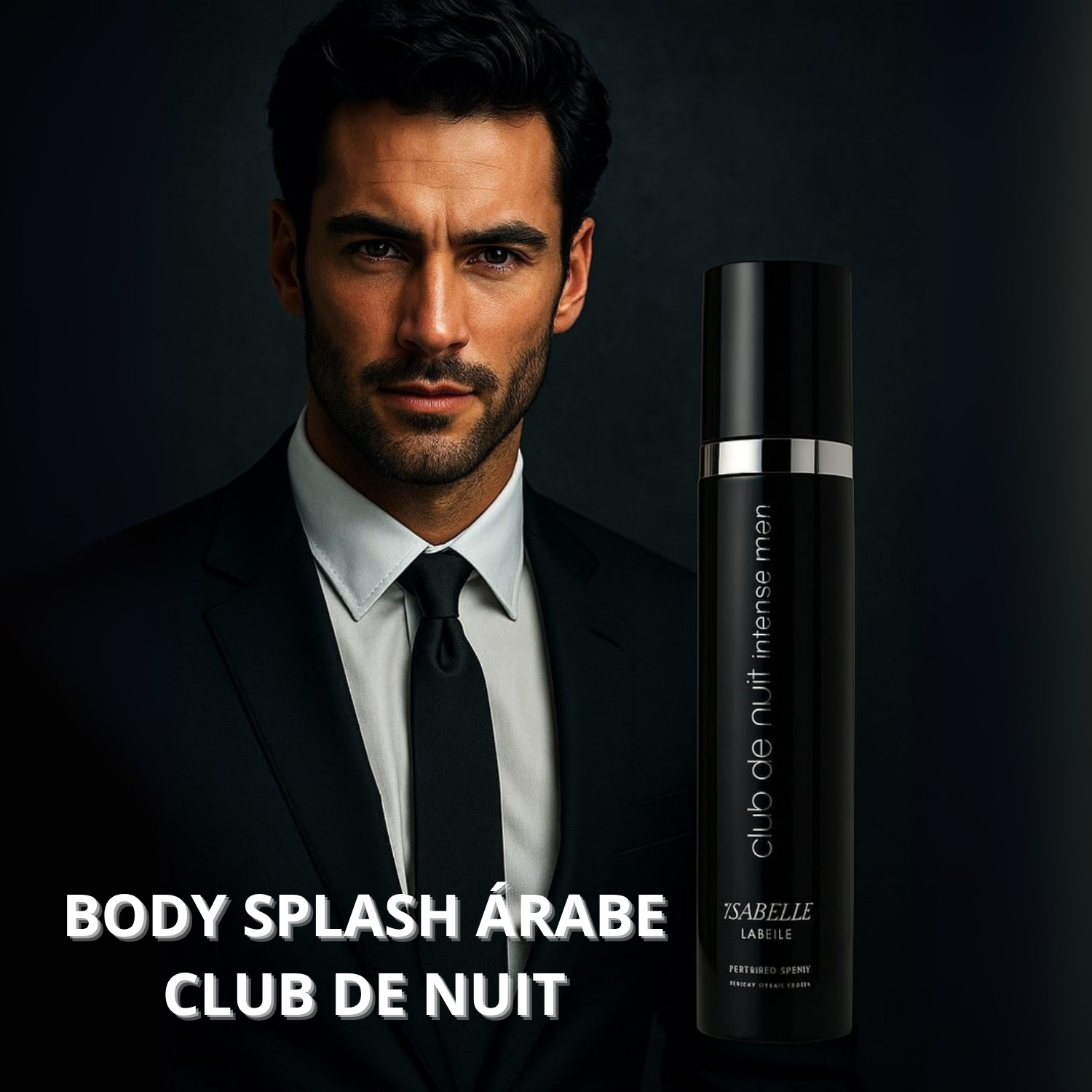 Body Splash Árabe - Club de Nuit Intense Man - Isabelle La Belle - Perfume Spray 300ml