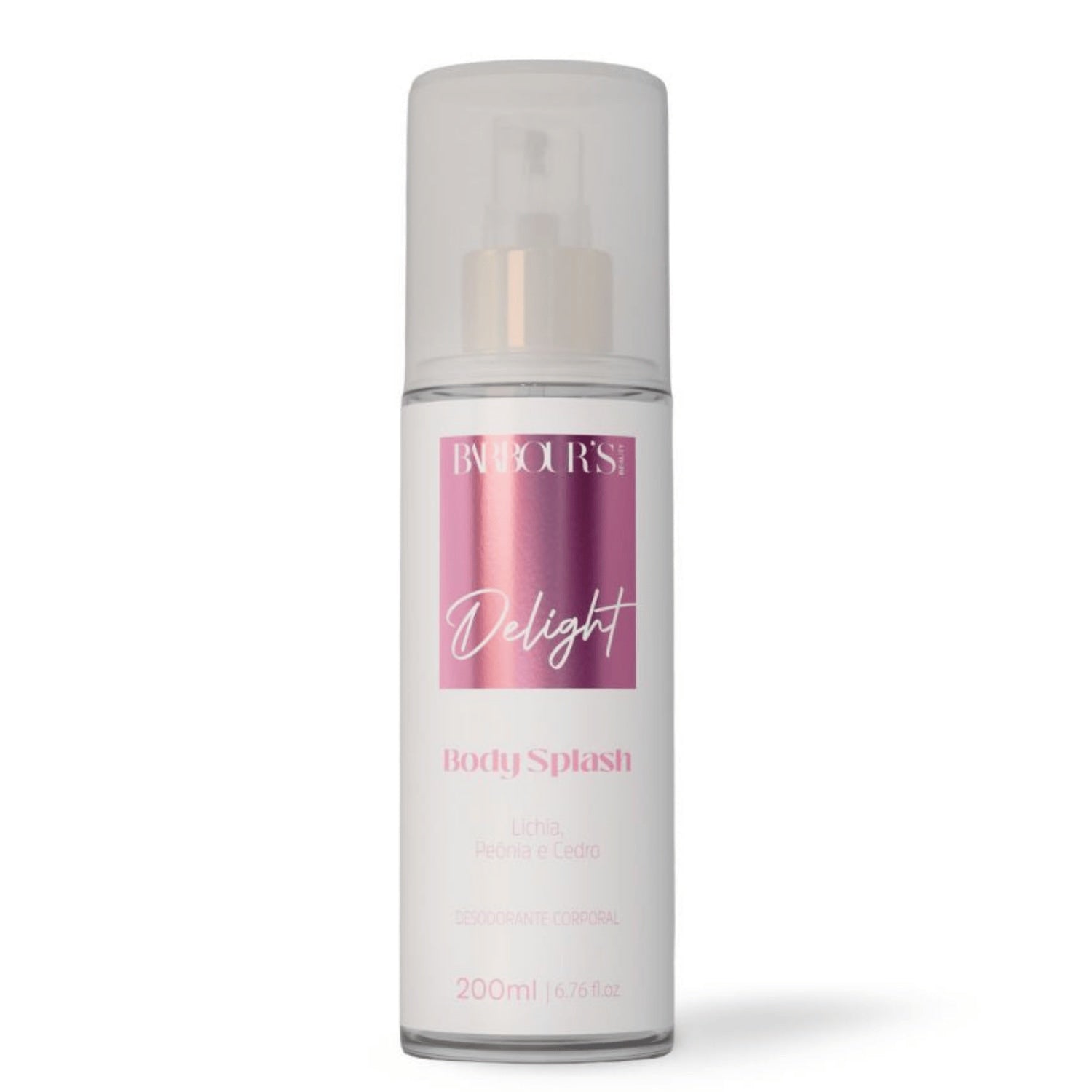 Body Splash Delight - Deo Colônia - Barbour's Beauty - 200 Ml - Spray