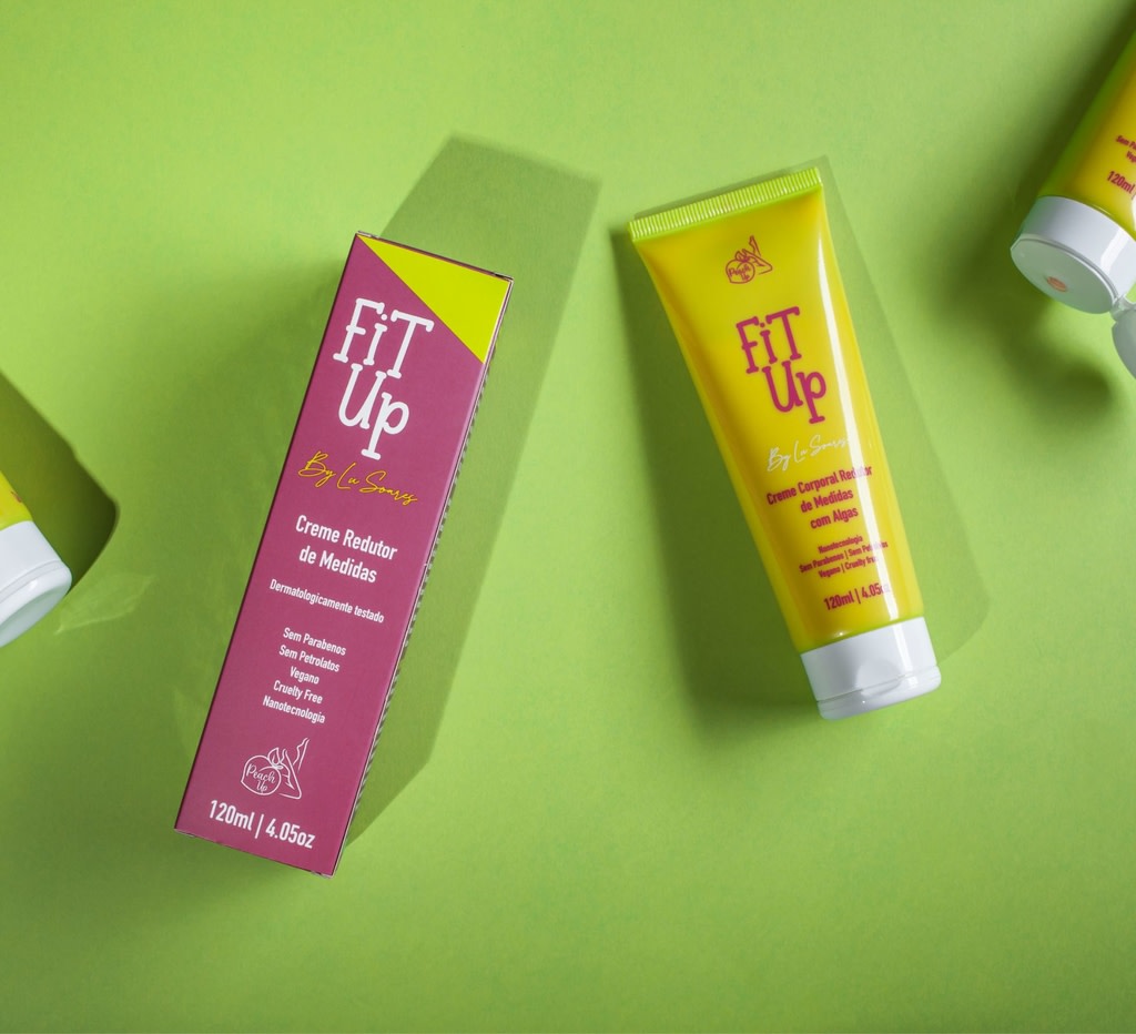 Creme Redutor Medidas E Gorduras - Fit Up - Peach Up - 120ml