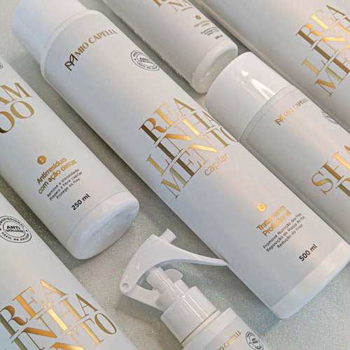 Kit De Progressiva Sem Formol Realinhamento Capilar Mio Capelli