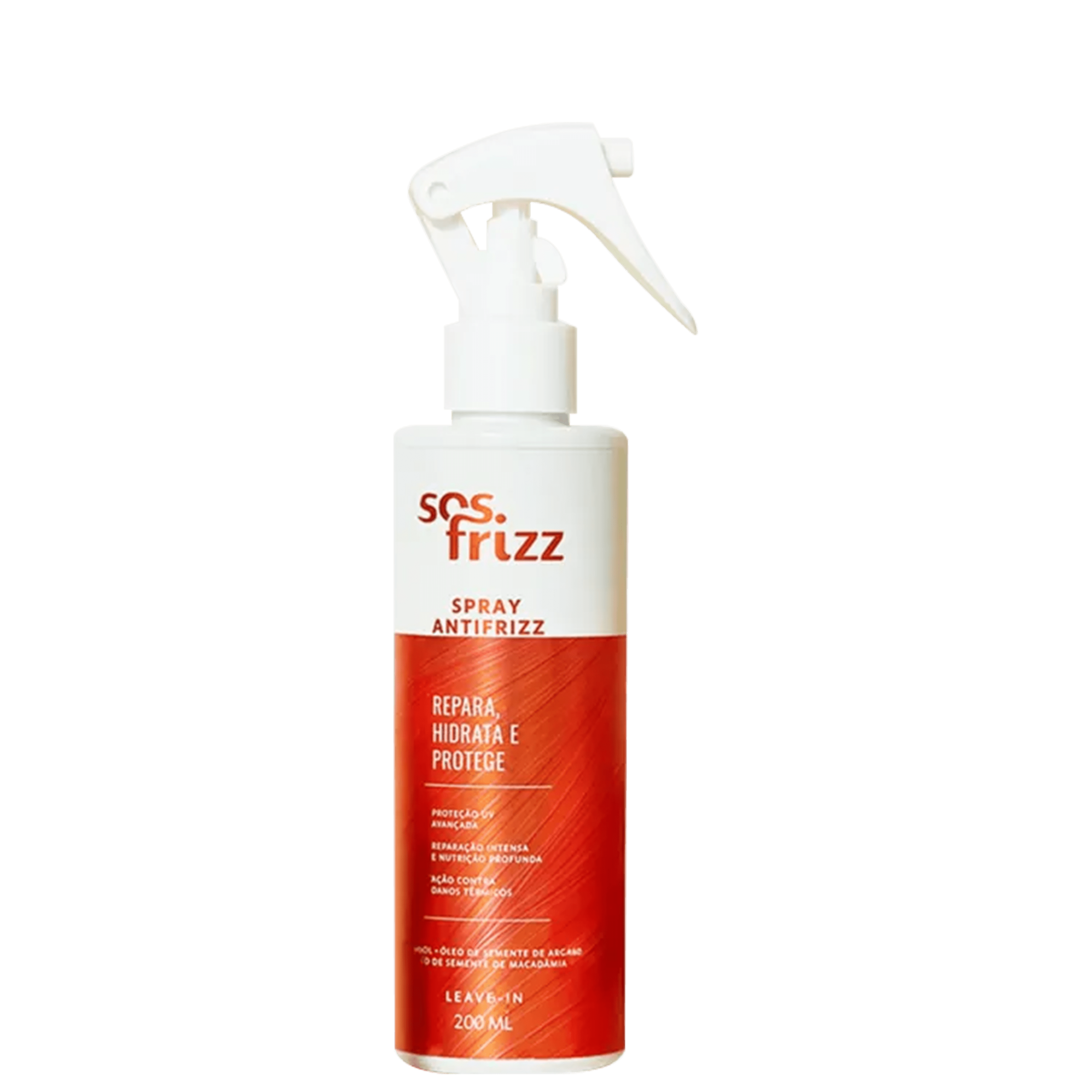 Leave In Antifrizz Protetor Térmico Uv - Sos Frizz 200ml