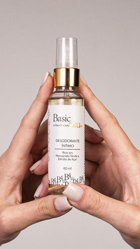 Desodorante Íntimo Feminino Suave Refrescante - Basic4u 60ml