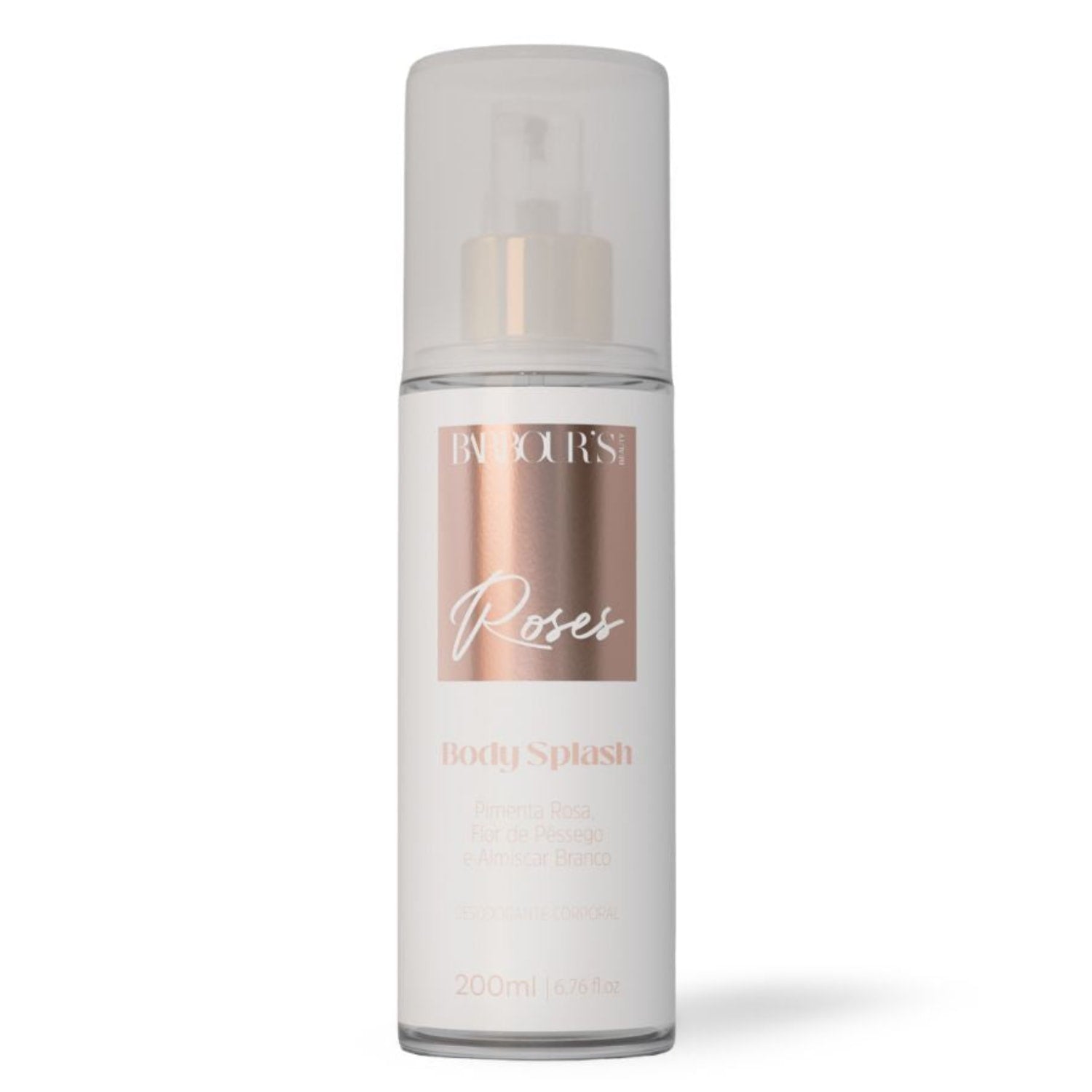 Body Splash Roses - Deo Colônia - Barbour's Beauty - 200 Ml - Spray