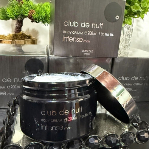 Pasta Hidratante Club Nuit Intense Man - Isabelle La Belle 200g Creme Perfumado Corporal Concentrado