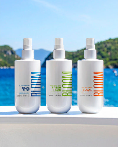 Body Splash Blue Mist - Deo Colônia - Bloom - 200 Ml - Spray