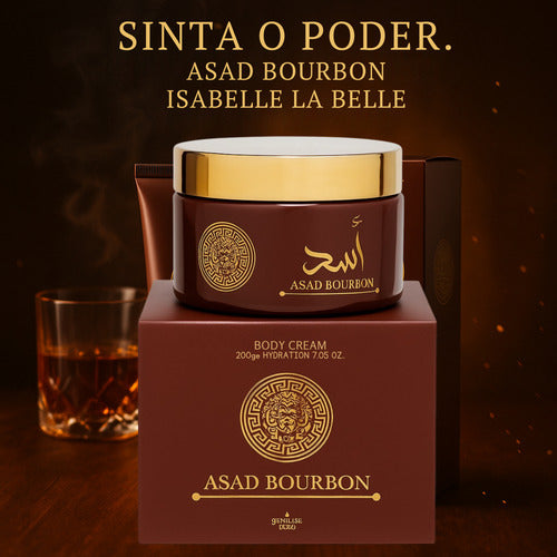 Pasta Hidratante Asad Bourbon - Isabelle La Belle - 200g