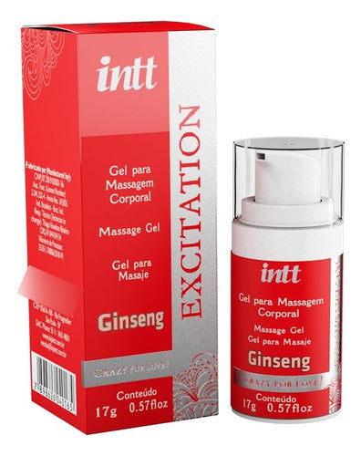 Gel Estimulante Feminino Esquenta Pulsa Intt Cosmeticos 17g