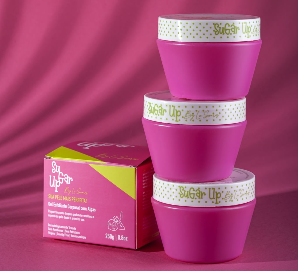 Peach Up Sugar Up - Gel Esfoliante Corporal Com Algas - 250g