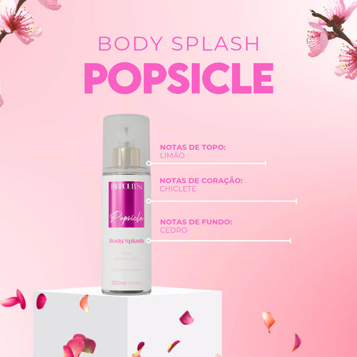 Body Splash Popsicle - Deo Colônia - Barbour's Beauty - 200 Ml - Spray