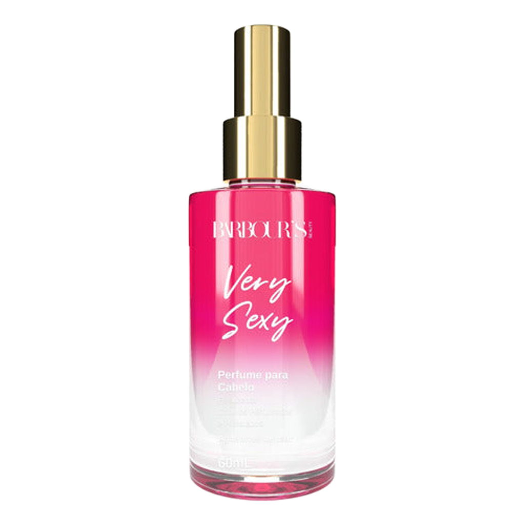 Perfume Capilar E Finalizador Termoativo Very Sexy - Barbour's Beauty - 60 ml Spray