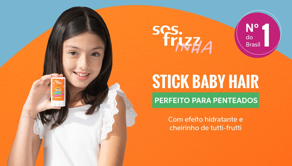 Stick Baby Hair - Cera Fixadora Infantil - Sos Frizz 13g