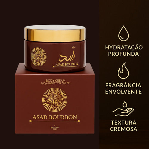 Pasta Hidratante Asad Bourbon - Isabelle La Belle - 200g