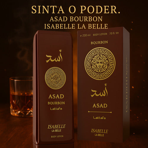 Isabelle La Belle Creme Hidratante Corporal Asad Bourbon 200ml