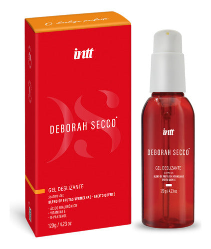 Gel Deslizante Lubrificante Quente Intt Déborah Secco - 120g
